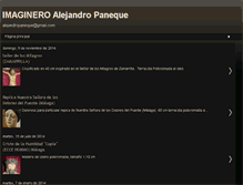 Tablet Screenshot of alejandropaneque.blogspot.com