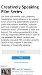 Mobile Screenshot of creativelyspeakingtv.blogspot.com