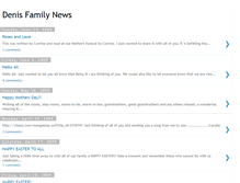 Tablet Screenshot of denisfamilynews.blogspot.com