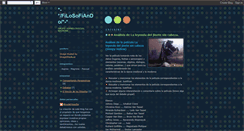 Desktop Screenshot of filosofiandoconpablo.blogspot.com