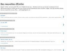 Tablet Screenshot of emiliemgen.blogspot.com