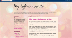 Desktop Screenshot of mylifebymadde.blogspot.com