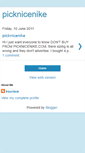Mobile Screenshot of hadenoughofpicknicenike.blogspot.com