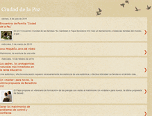 Tablet Screenshot of laciudaddelapaz.blogspot.com