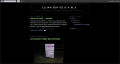 Desktop Screenshot of lamaisondedana.blogspot.com