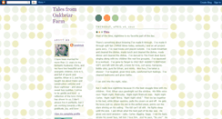 Desktop Screenshot of oakbriarfarm.blogspot.com