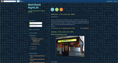 Desktop Screenshot of madridaynightlife.blogspot.com