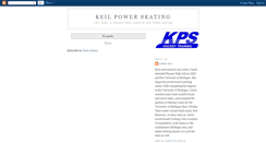 Desktop Screenshot of keilpowerskating.blogspot.com