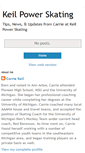 Mobile Screenshot of keilpowerskating.blogspot.com