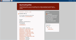 Desktop Screenshot of machineshopweb.blogspot.com