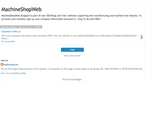 Tablet Screenshot of machineshopweb.blogspot.com