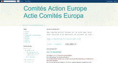 Desktop Screenshot of comitesactioneurope.blogspot.com