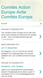 Mobile Screenshot of comitesactioneurope.blogspot.com