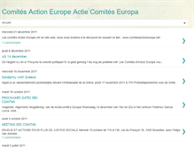 Tablet Screenshot of comitesactioneurope.blogspot.com