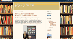 Desktop Screenshot of drustvo-prijatelja-muzeja-split.blogspot.com