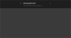 Desktop Screenshot of mimajestad.blogspot.com