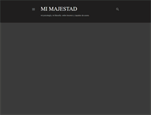 Tablet Screenshot of mimajestad.blogspot.com