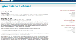 Desktop Screenshot of give-quiche-a-chance.blogspot.com