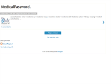Tablet Screenshot of medicalpassowrd21.blogspot.com