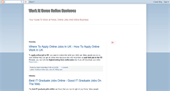 Desktop Screenshot of internetjobsnow.blogspot.com