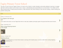 Tablet Screenshot of fagleyforestschool.blogspot.com