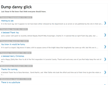 Tablet Screenshot of dumpdannyglick.blogspot.com