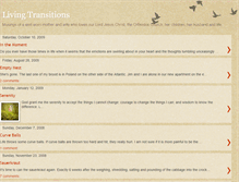 Tablet Screenshot of livingtransitions.blogspot.com
