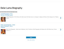 Tablet Screenshot of bio-dalai-lama.blogspot.com