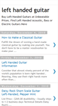 Mobile Screenshot of lefthandedguitarguide.blogspot.com