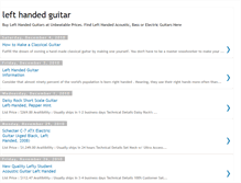 Tablet Screenshot of lefthandedguitarguide.blogspot.com