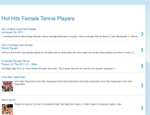 Tablet Screenshot of hothitsfemaletennisplayers.blogspot.com