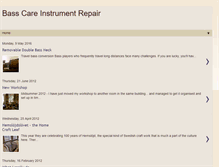 Tablet Screenshot of basscare.blogspot.com