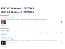Tablet Screenshot of barbarella-abrirsloencasodeemergencia.blogspot.com