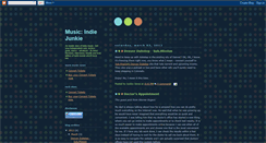 Desktop Screenshot of indiejunkie.blogspot.com