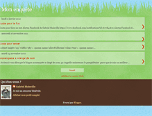 Tablet Screenshot of monenquete.blogspot.com