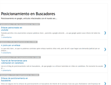 Tablet Screenshot of conocimientosdeposicionamiento.blogspot.com