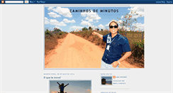 Desktop Screenshot of caminhosdeminutos.blogspot.com