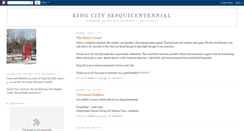 Desktop Screenshot of kingcitysesquicentennial.blogspot.com