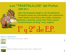 Tablet Screenshot of lostrastolillosdelportus.blogspot.com