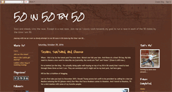 Desktop Screenshot of 50in50by50.blogspot.com