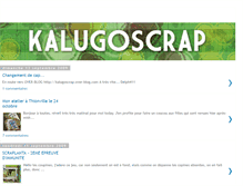 Tablet Screenshot of kalugoscrap.blogspot.com