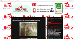 Desktop Screenshot of brandpapeldeparedeedecoracao.blogspot.com