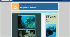 Desktop Screenshot of mipasionelmar.blogspot.com