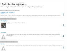 Tablet Screenshot of ifeellikesharingnow.blogspot.com