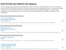 Tablet Screenshot of institutosdedireitodefamilia.blogspot.com