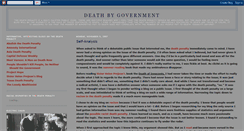 Desktop Screenshot of deathbygovenment.blogspot.com