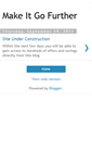 Mobile Screenshot of makeitgofurther.blogspot.com
