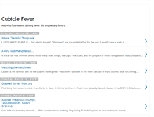 Tablet Screenshot of cubiclefever.blogspot.com