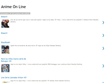 Tablet Screenshot of animes-diarios.blogspot.com