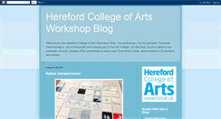 Desktop Screenshot of hcaworkshops.blogspot.com